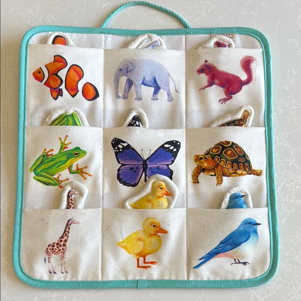 Lovevery Animal Matching Fabric Activity